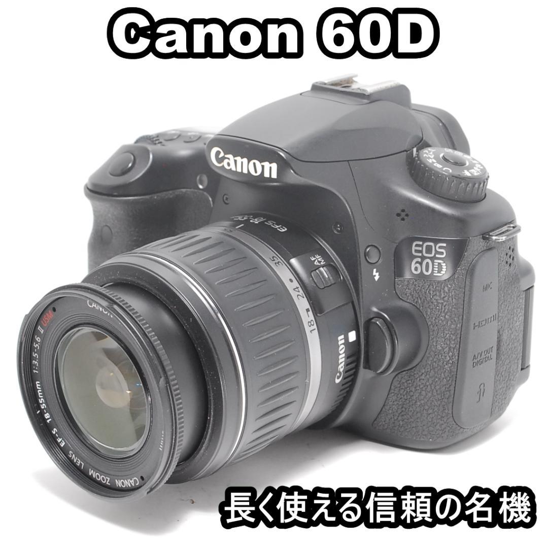 Canon 60D＆2本のレンズ 自由なアングルで撮影できるバリ