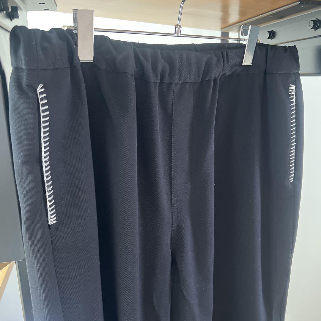 ZARA 縫い目装飾セットアップ　黒