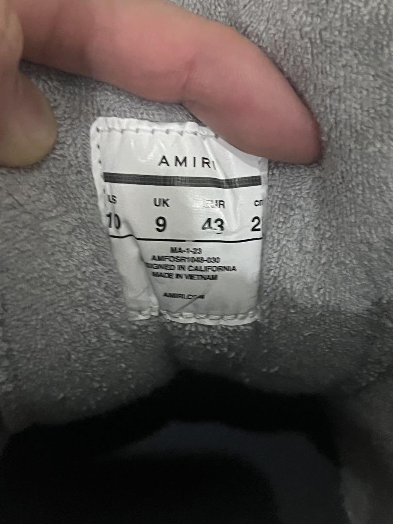 Amiri MA-1 スニーカー