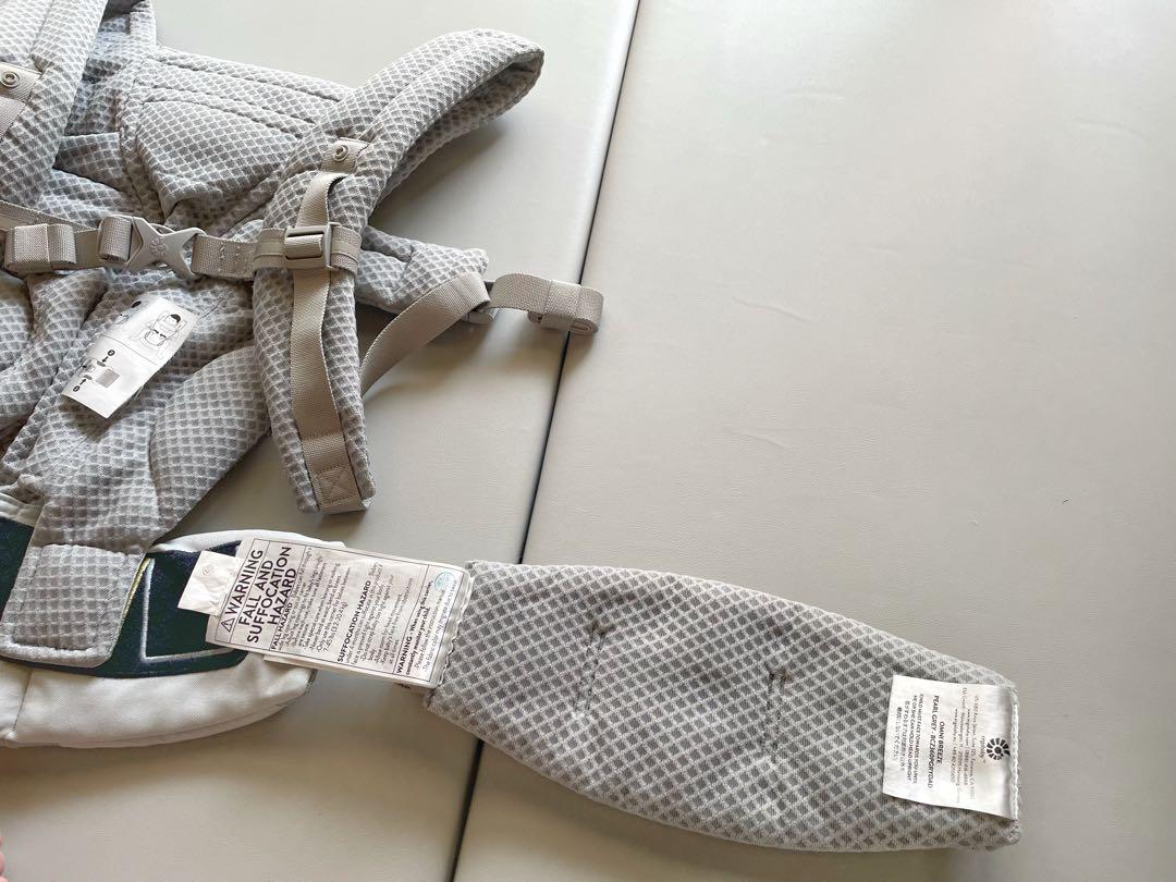 抱っこ紐　エルゴ　オムニ ブリーズ　パールグレー メッシュ