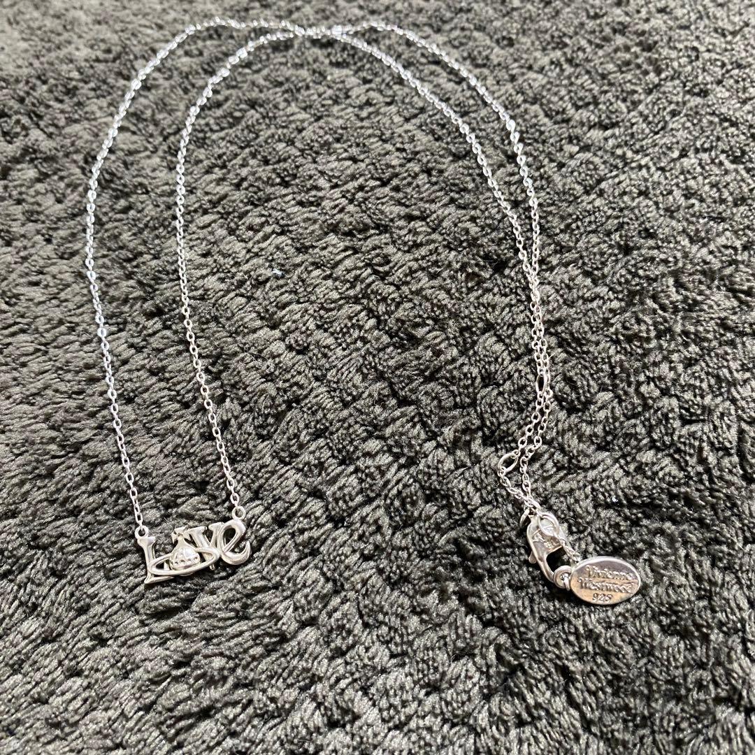 ヴィヴィアン love ネックレス シルバー925