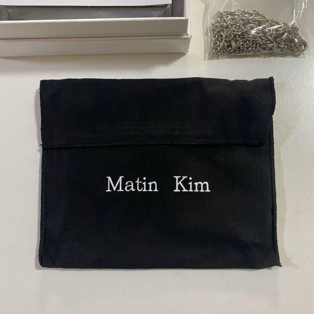 matinkim ミニウォレット ショルダーバッグ チェーン シルバー matinkim ミニウォレット ショルダーバッグ チェーン シルバー