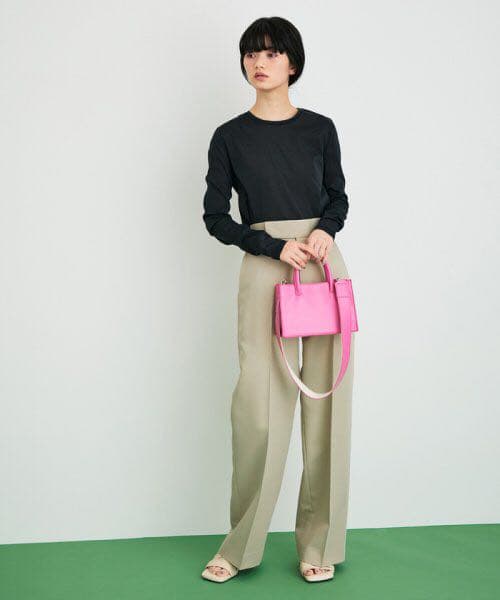 新品未使用 サステナブル】ワイドスラックス | www.andreferes.com.br