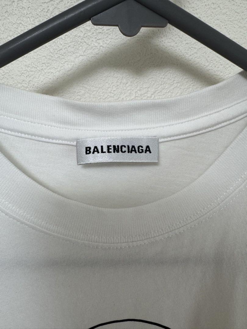 BALENCIAGA ロゴTシャツ 白