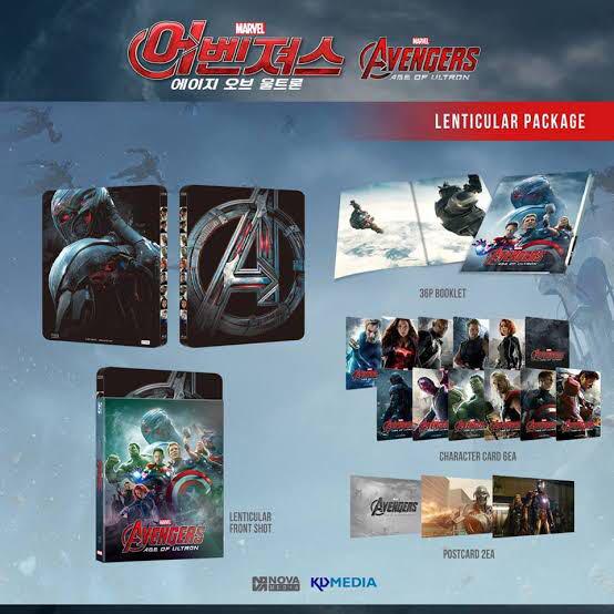 アベンジャーズ エイジオブウルトロン スチールブック