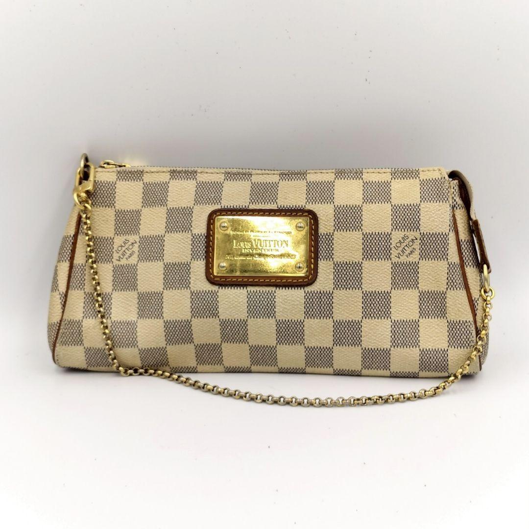 LOUIS VUITTON N55214 ダミエ アズール エヴァ バッグ - メルカリ