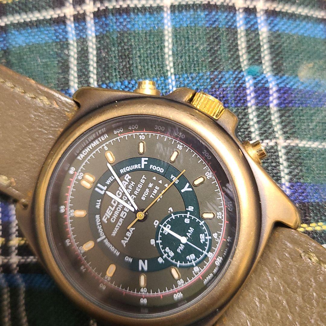 定番超激安 SEIKO 改 稼働中 gQYVx-m82561949113 アルバ フィールドギア 大特価通販