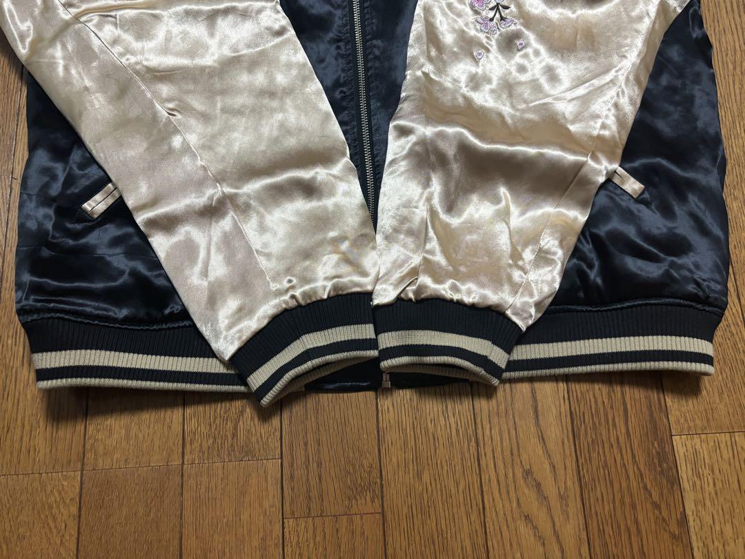 絡繰魂粋 スカジャン XXL リバーシブル 花の慶次 和柄 刺繍 絡繰魂粋 スカジャン XXL リバーシブル 花の慶次 和柄 刺繍