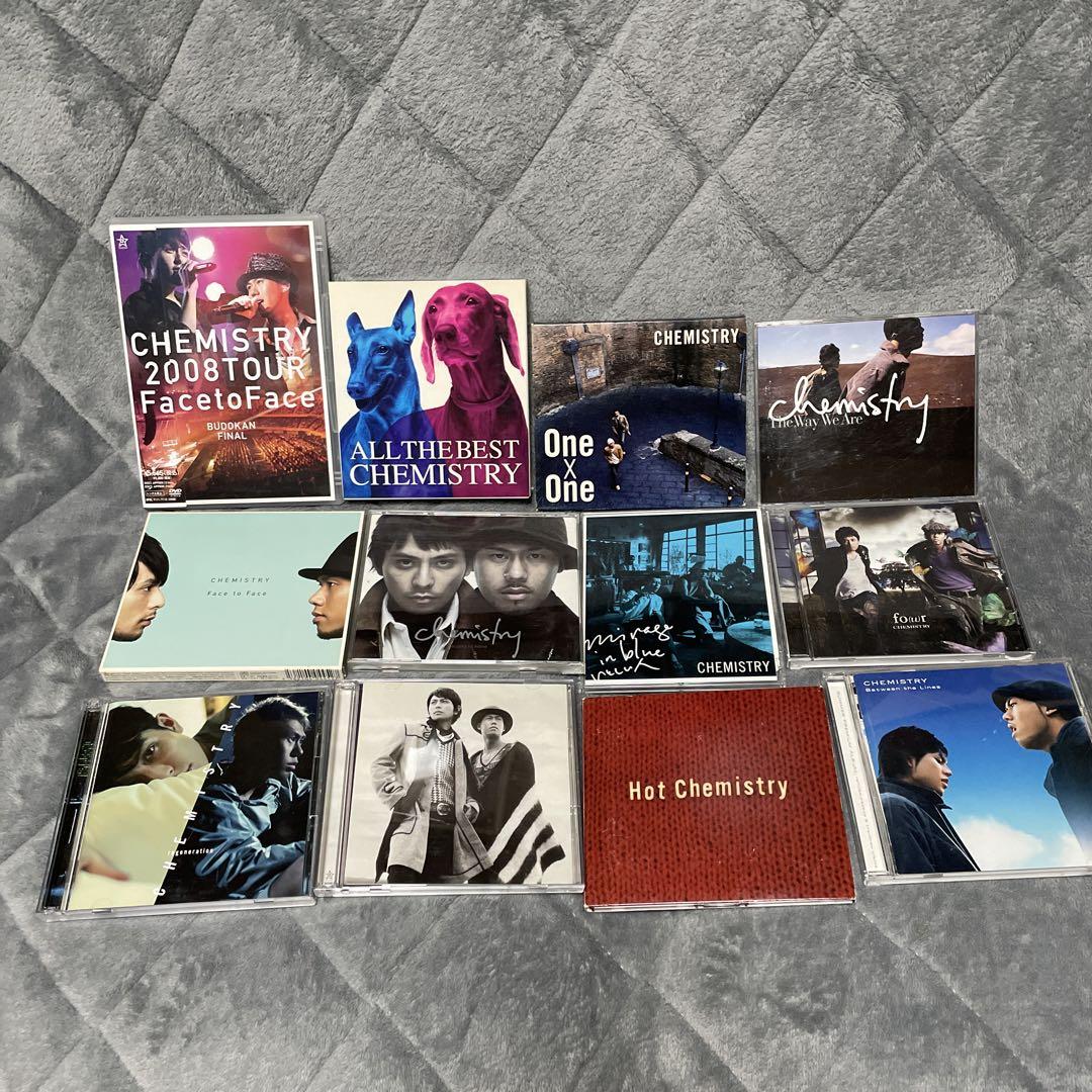 祝開店！大放出セール開催中 CHEMISTRY ケミストリー CD シングル アルバム DVD 12枚セット 邦楽
