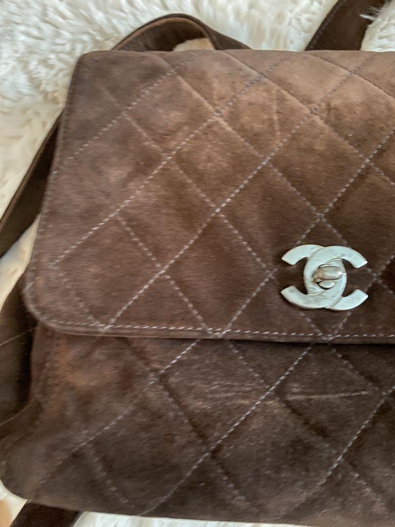 シャネルchanel マトラッセ ターンロック スエード リュック