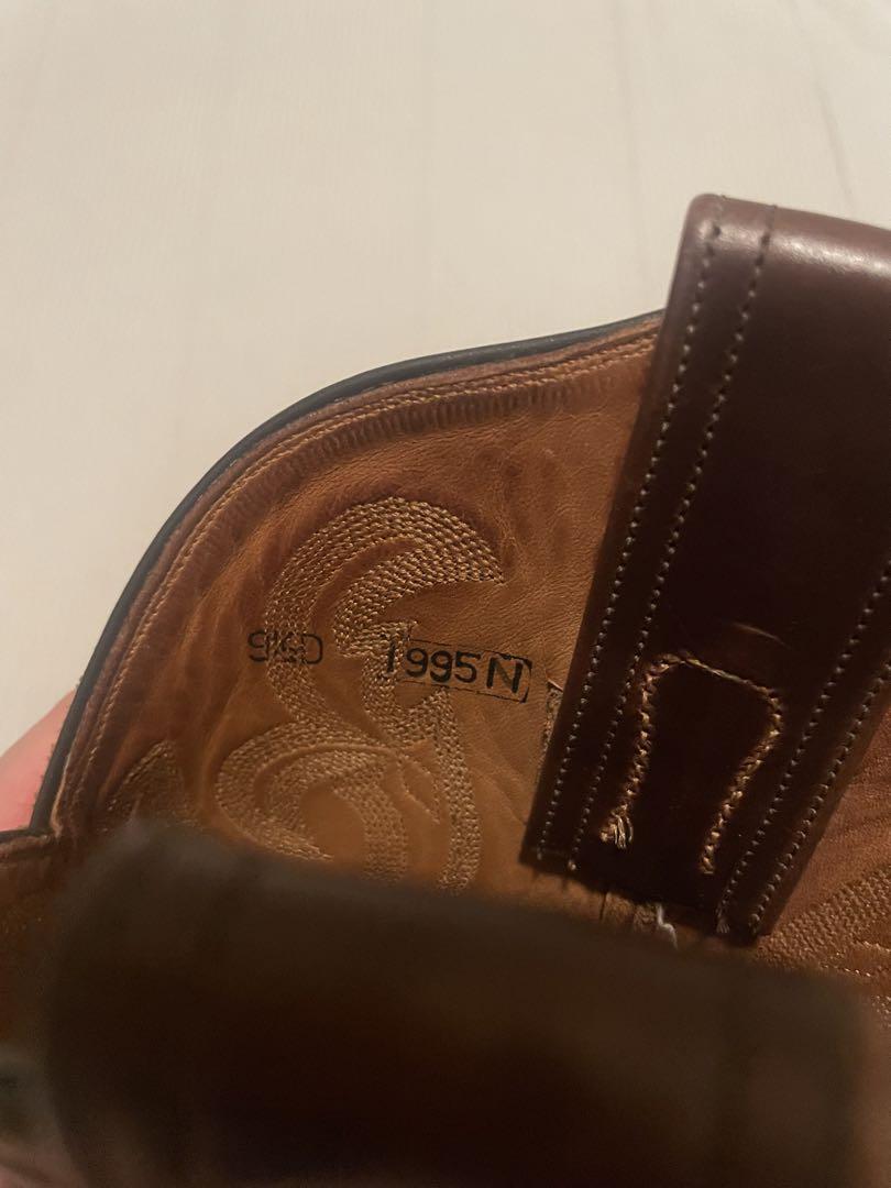 RRL ウエスタンブーツ ヘビ柄 made in USA