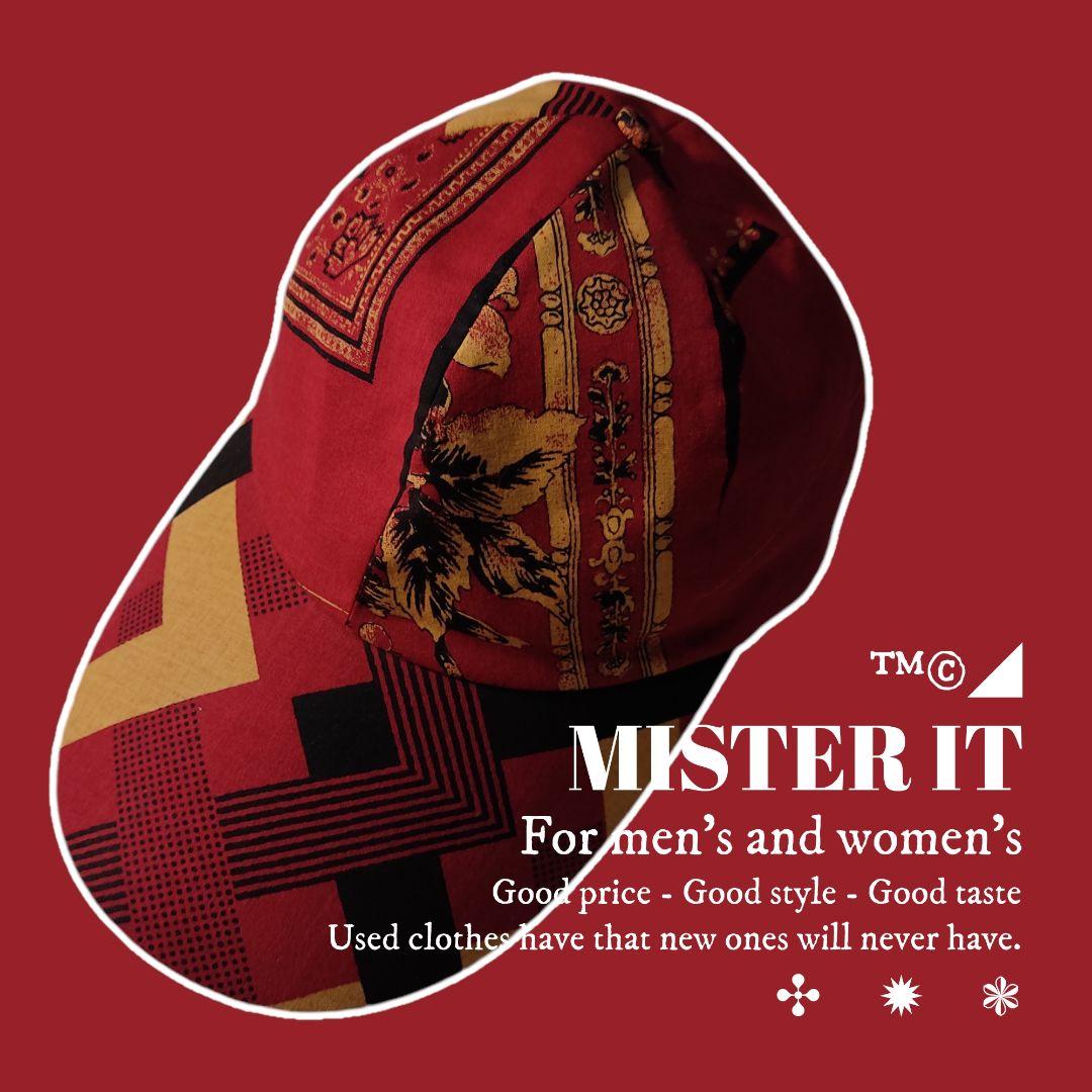 【一部予約！】 ロングビル IT 希少レア】MISTER バンダナ キャップ 柄 スカーフ 小物