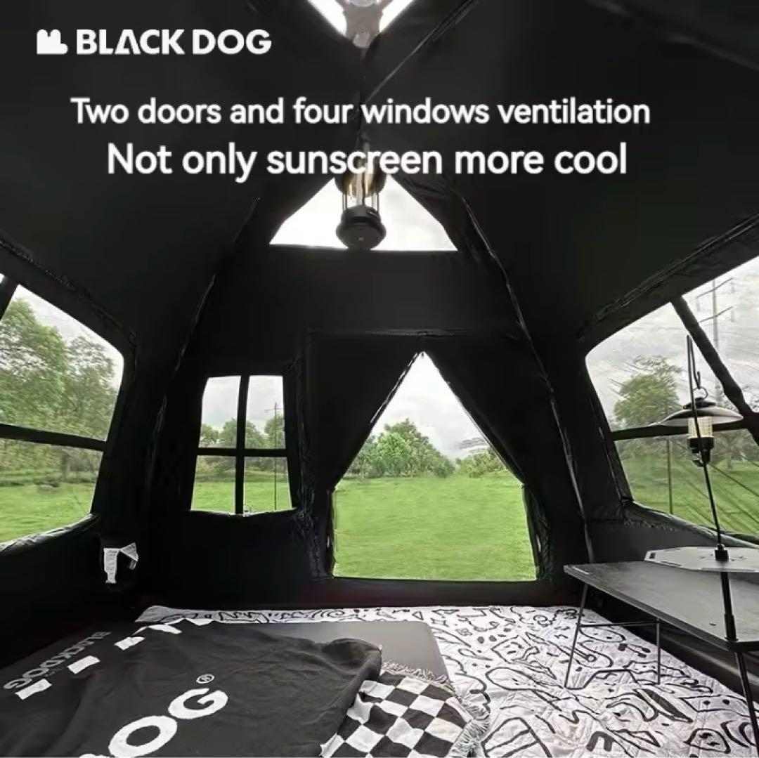 Blackdog ブラックドッグ(naturehike) ワンタッチテント