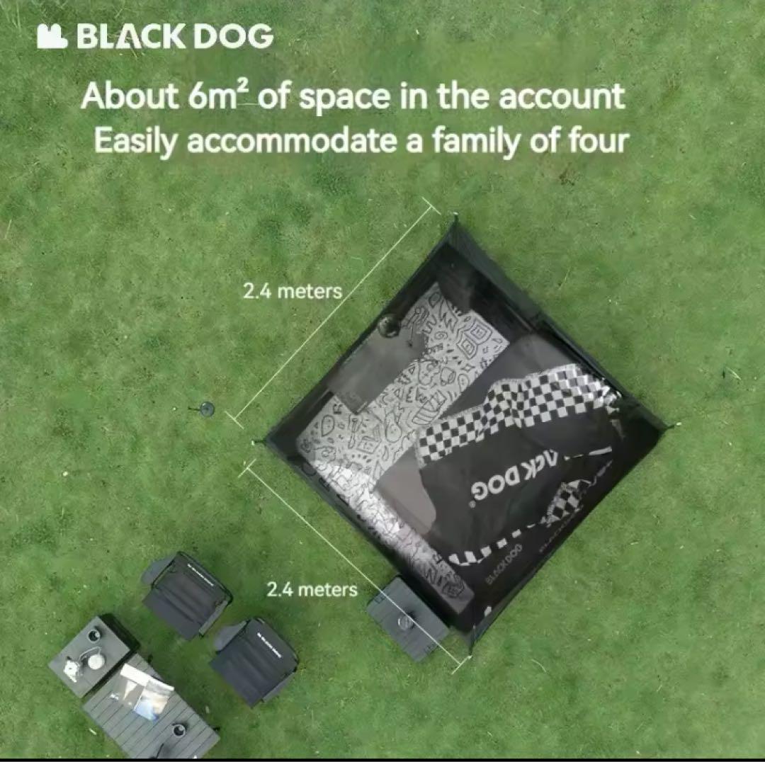 Blackdog ブラックドッグ(naturehike) ワンタッチテント