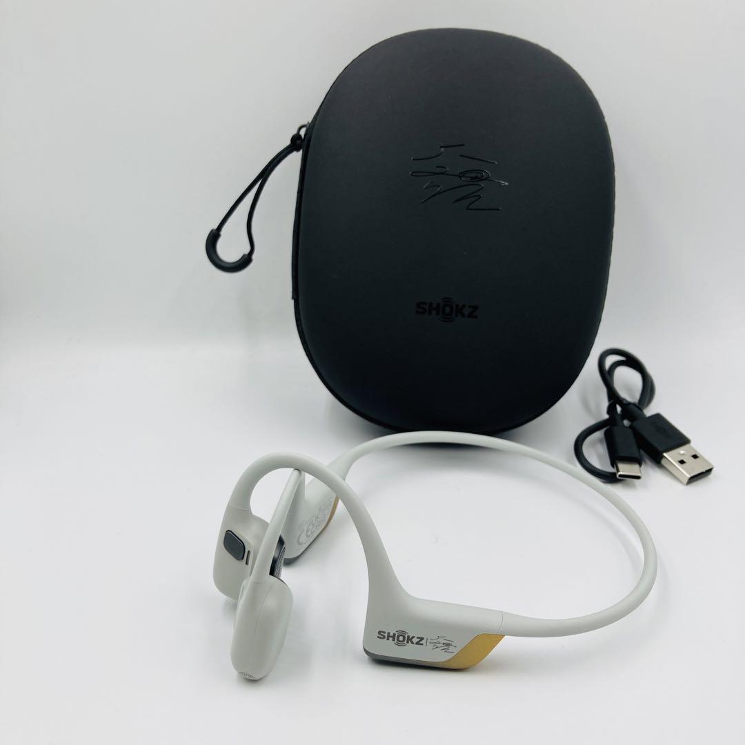極美品】SHOKZ OPENRUN PRO2 大迫傑モデル 骨伝導イヤホン