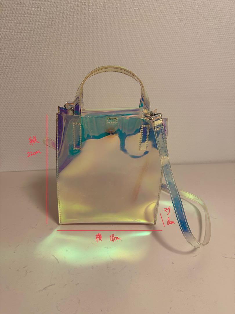ZARA ショルダーバッグ メタリック - メルカリ