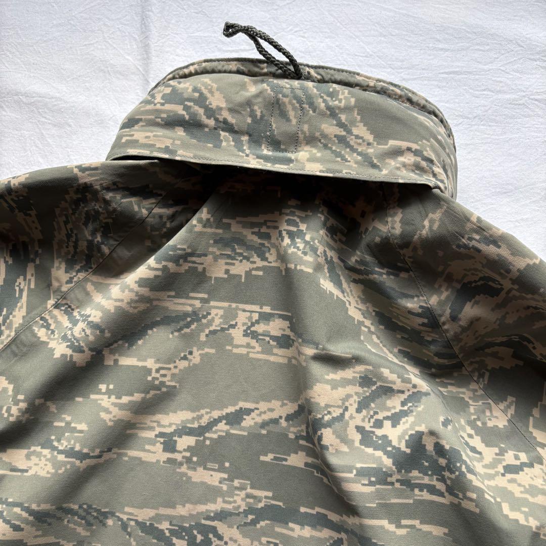 米軍 APECS パーカー　エアフォース　タイガーストライプ　ゴアテックス　古着
