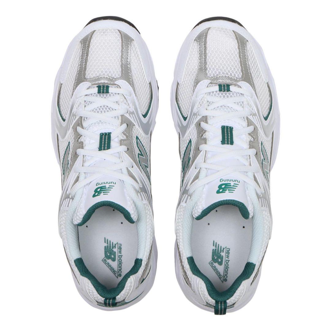 新品未使用　New Balance MR530 ホワイト/グリーン