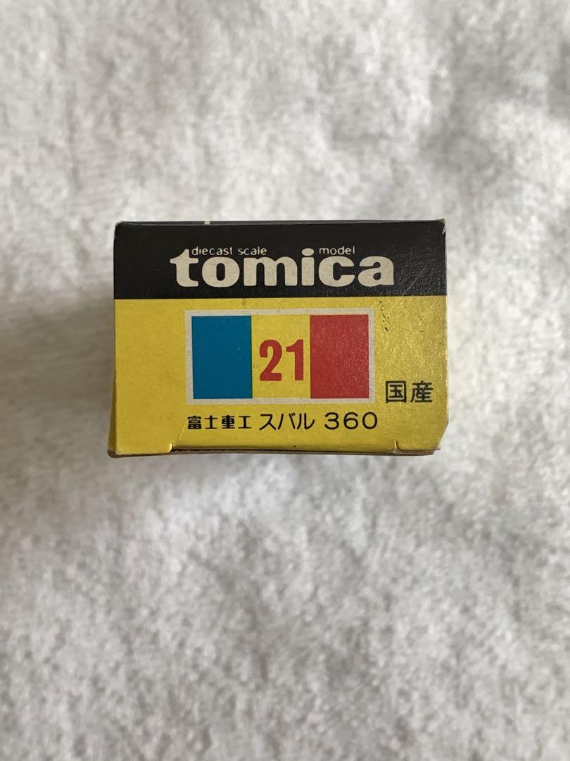 トミカ スバル360【黒箱・日本製】