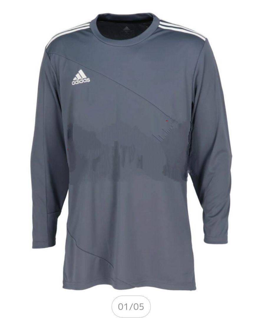adidas ゴールキーパーグレー 長袖シャツ　Lサイズ 5,555円