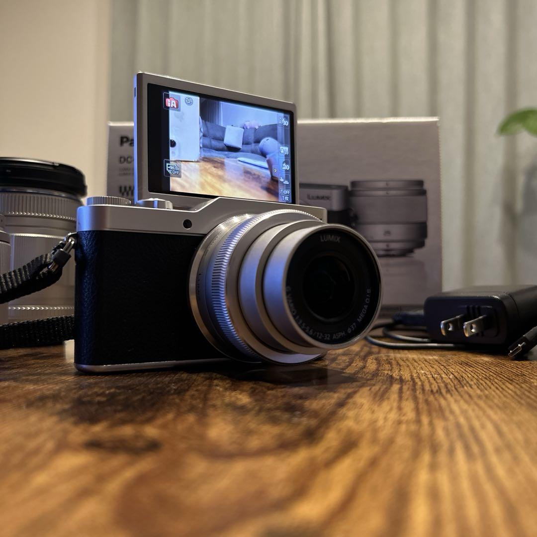 LUMIX GF9W シルバー＋望遠レンズ 新品付属