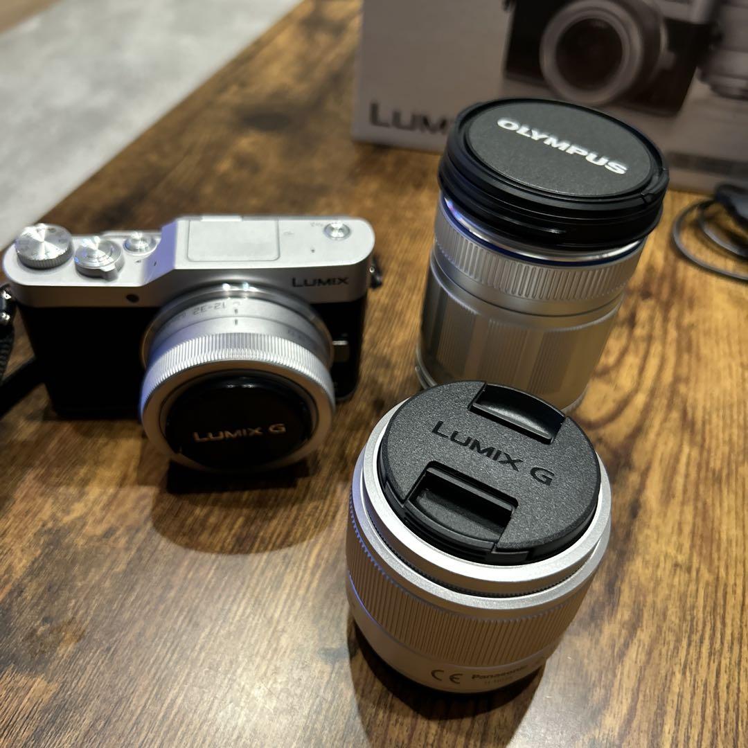 LUMIX GF9W シルバー＋望遠レンズ 新品付属