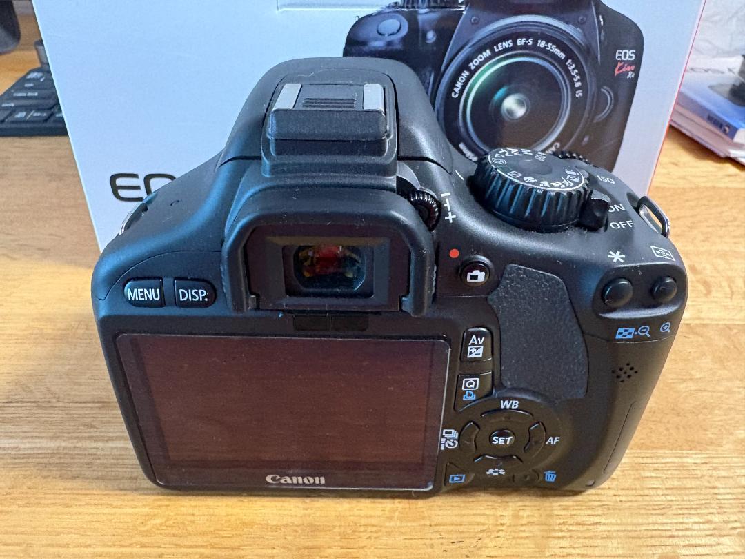 完動品 Canon EOS kiss X4 ダブルズームキット(バック他付)