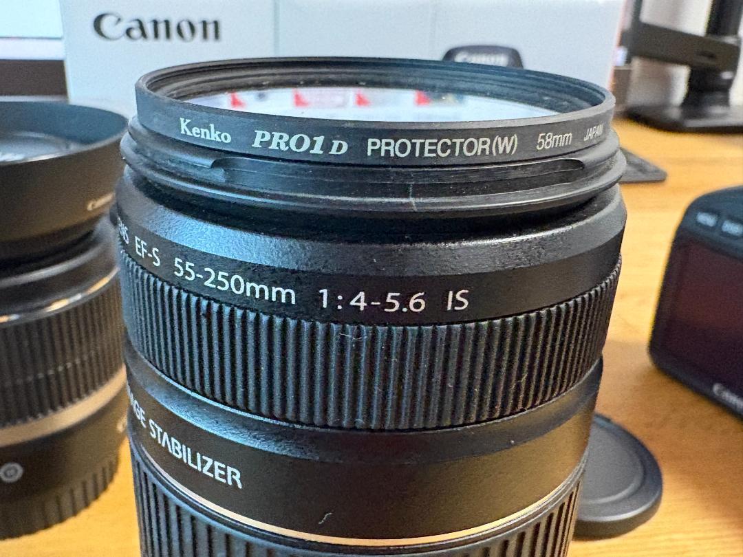完動品 Canon EOS kiss X4 ダブルズームキット(バック他付)