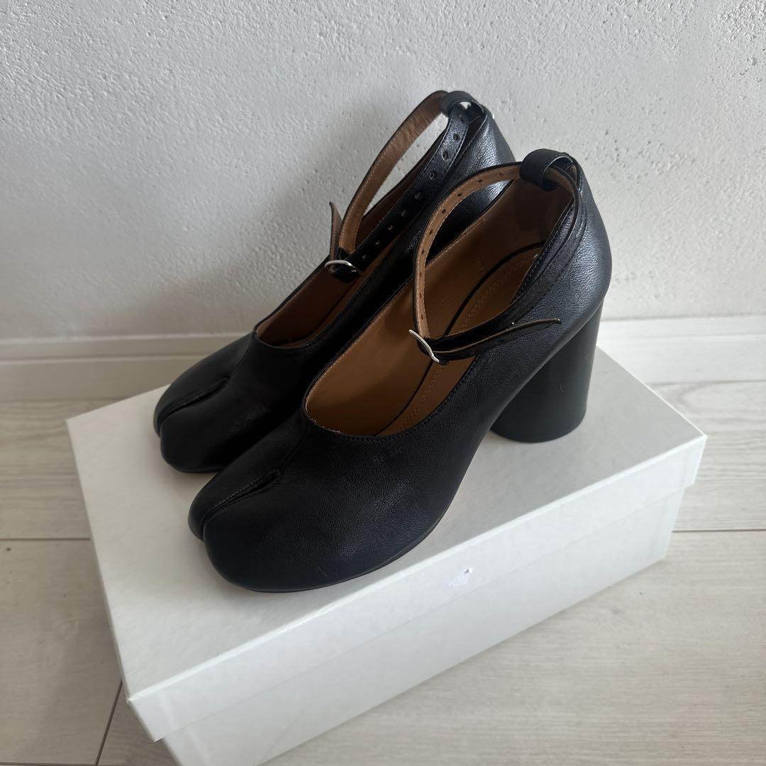 マルジェラ　maison margiela 黒パンプス