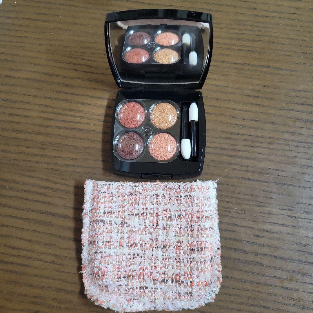 【新品未使用】CHANEL レキャトルオンブル ツイード 新品 未使用 レ キャトル オンブル ツイード 02 ツイードプールプル