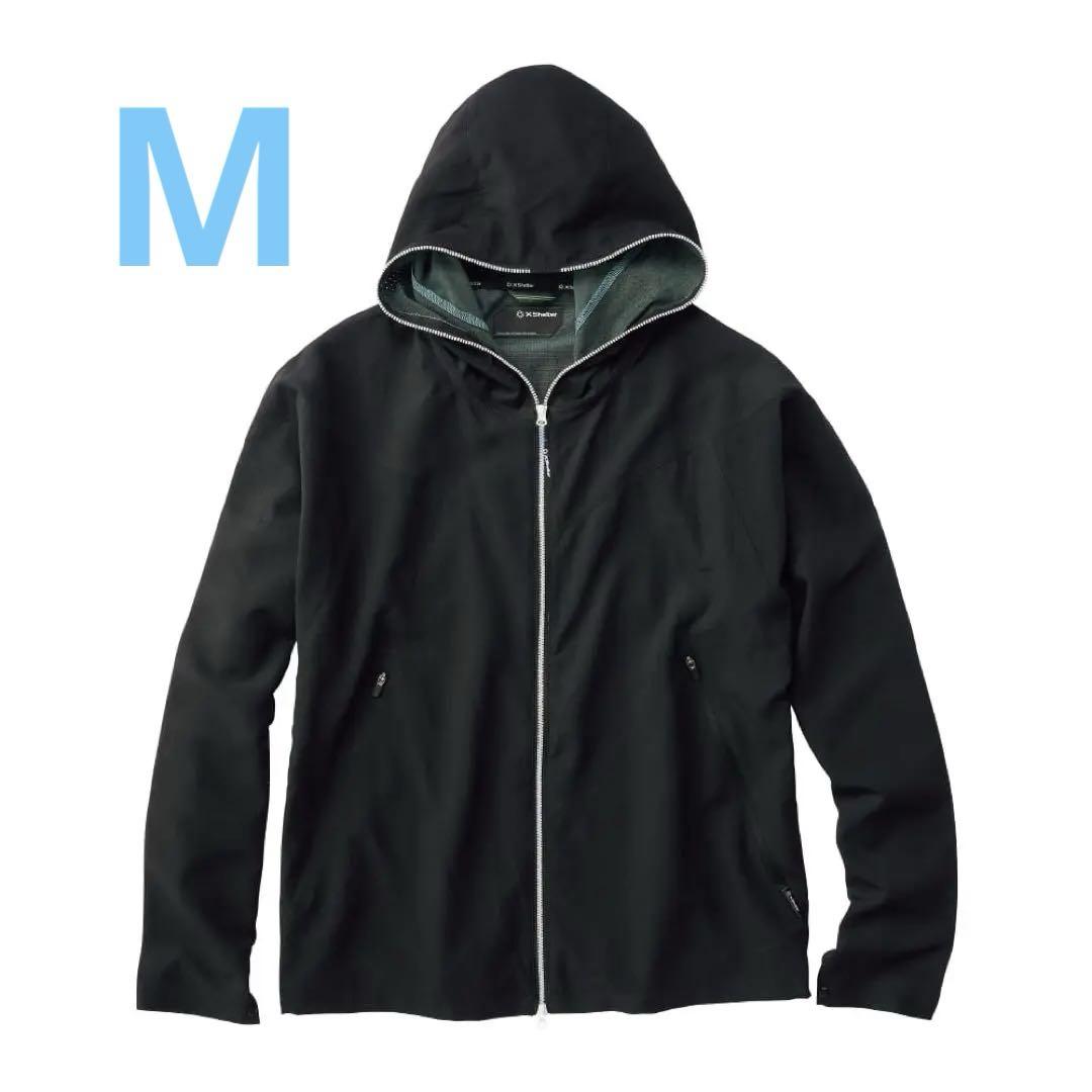 ラス1 XShelter 暑熱フーディー M ブラック ワークマン