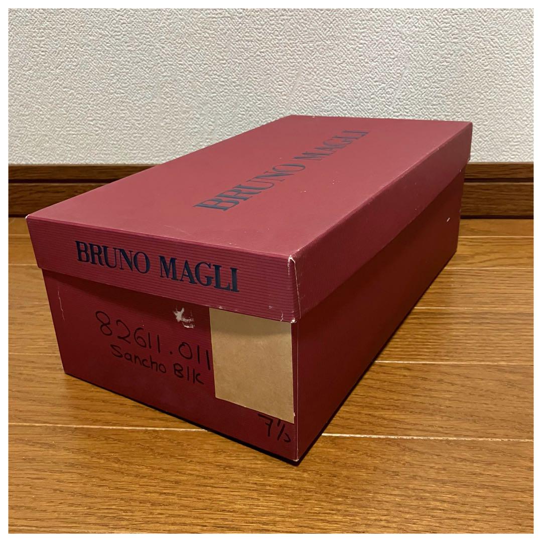 新品未使用 Bruno Magli メンズ 革靴 レザーシューズ ブラック
