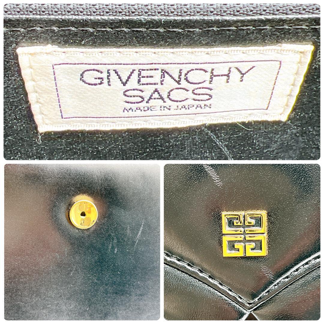 GIVENCHY 4Gロゴ ハンドバッグ フォーマルバッグ ブラック c581