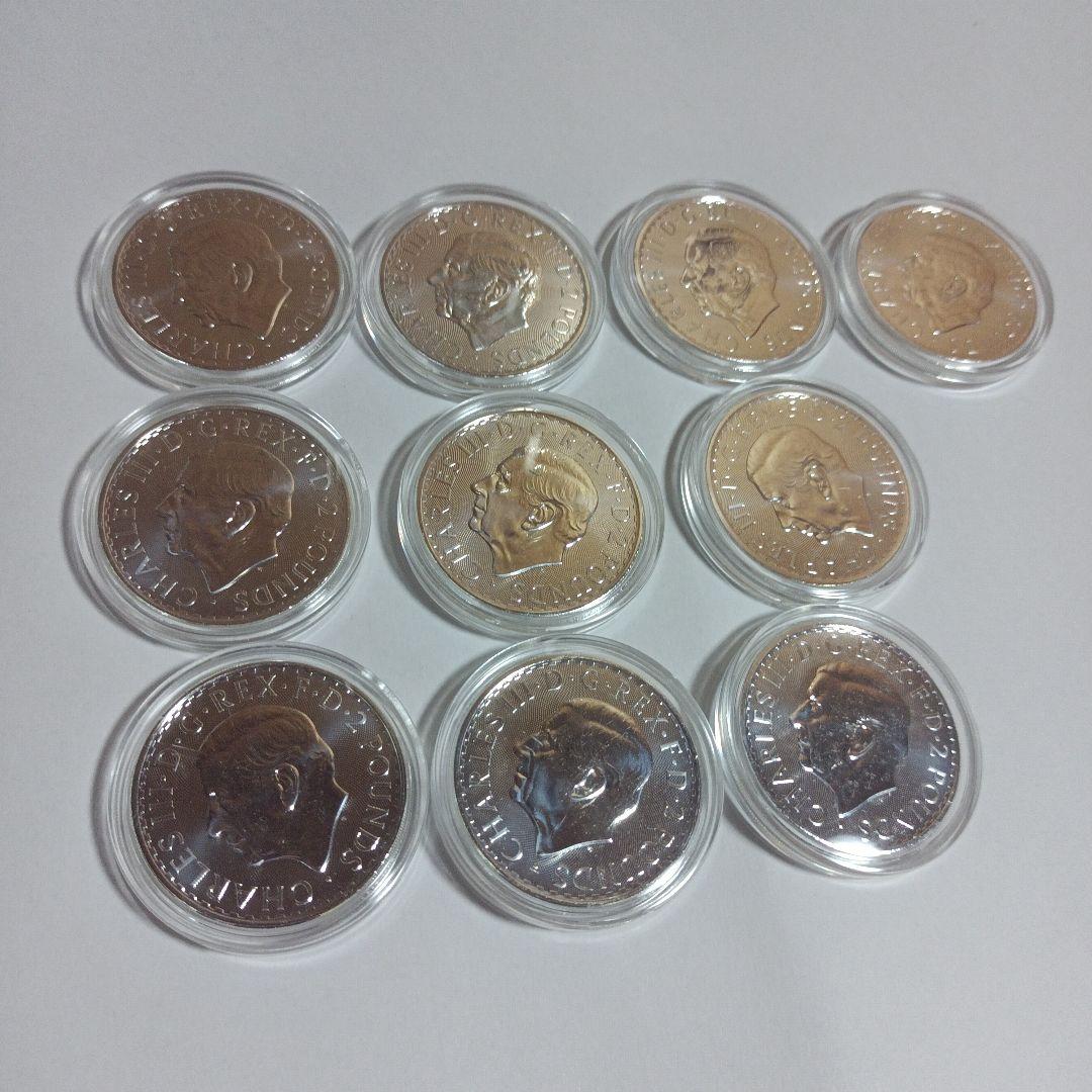 銀貨1オンス シルバー本物 純銀10枚セット