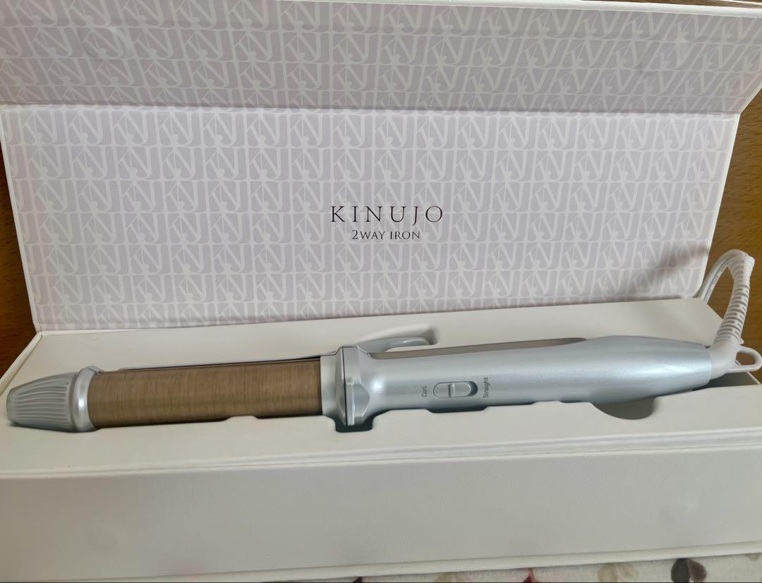 KINUJO 2WAY IRON ヘアアイロン 2ヶ月使用