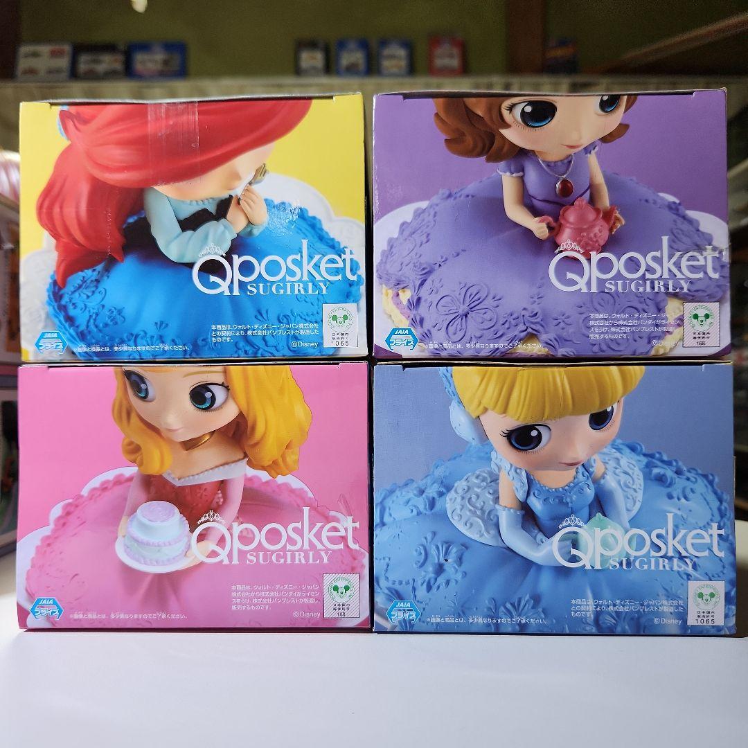 ディズニーキャラクター Qposket SUGIRLY コンプリート 8体