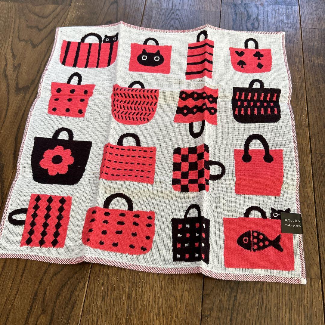 Atsuko Matanoとkitson タオルハンカチ 2枚セット