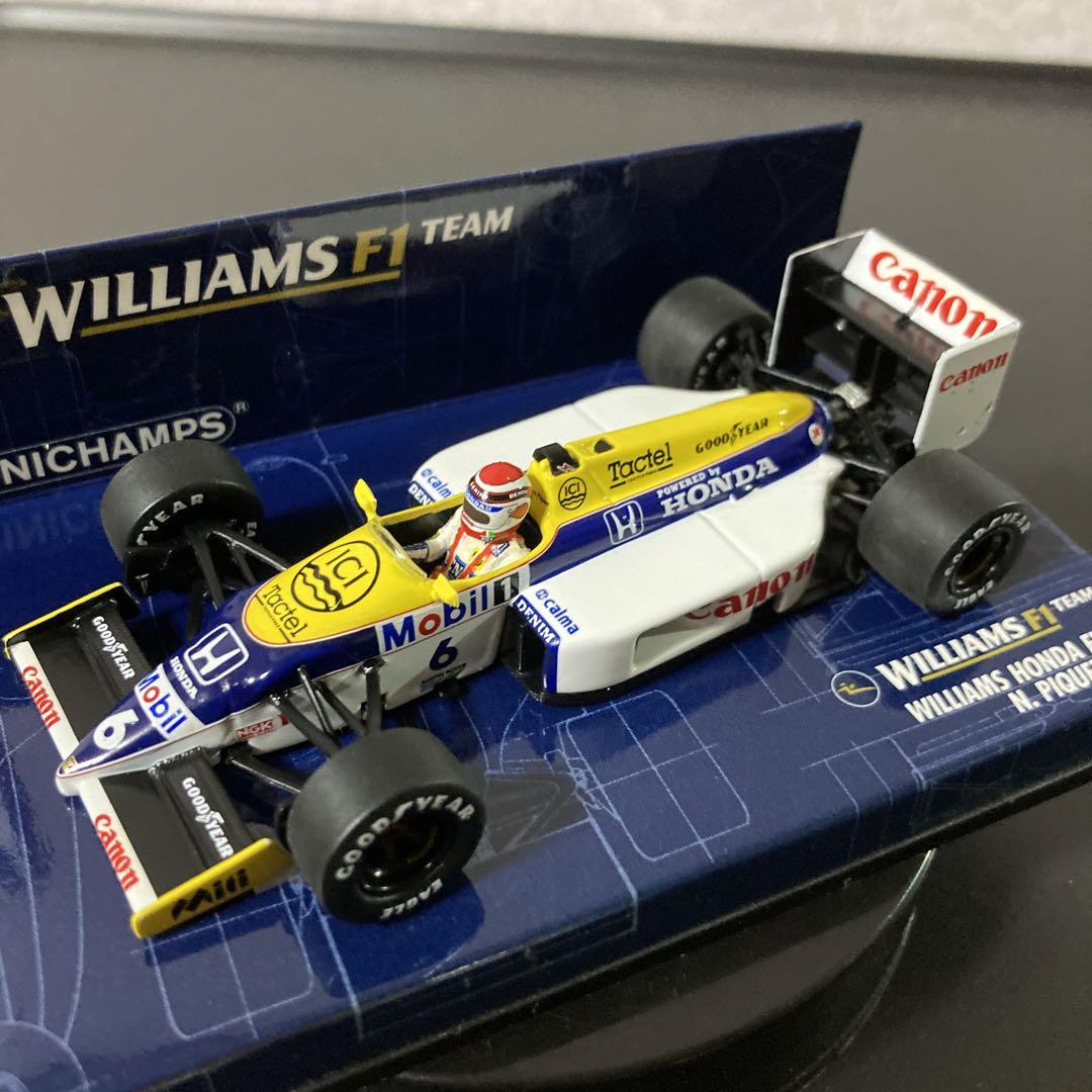 ミニチャンプス F1 ウィリアムズ FW11 ネルソン ピケ
