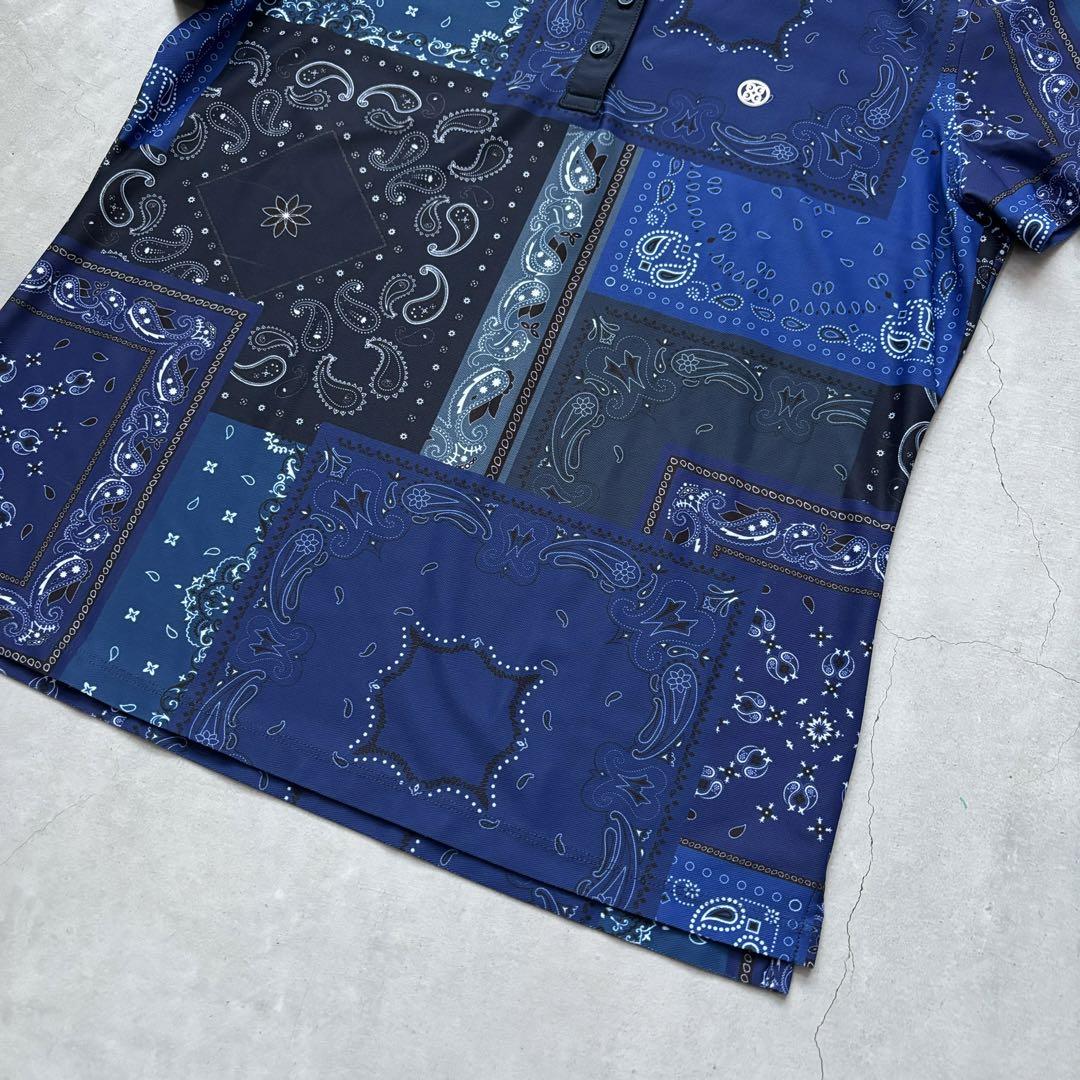 【美品】G/FORE SHORT SLEEVE T-SHIRTS BANDANA