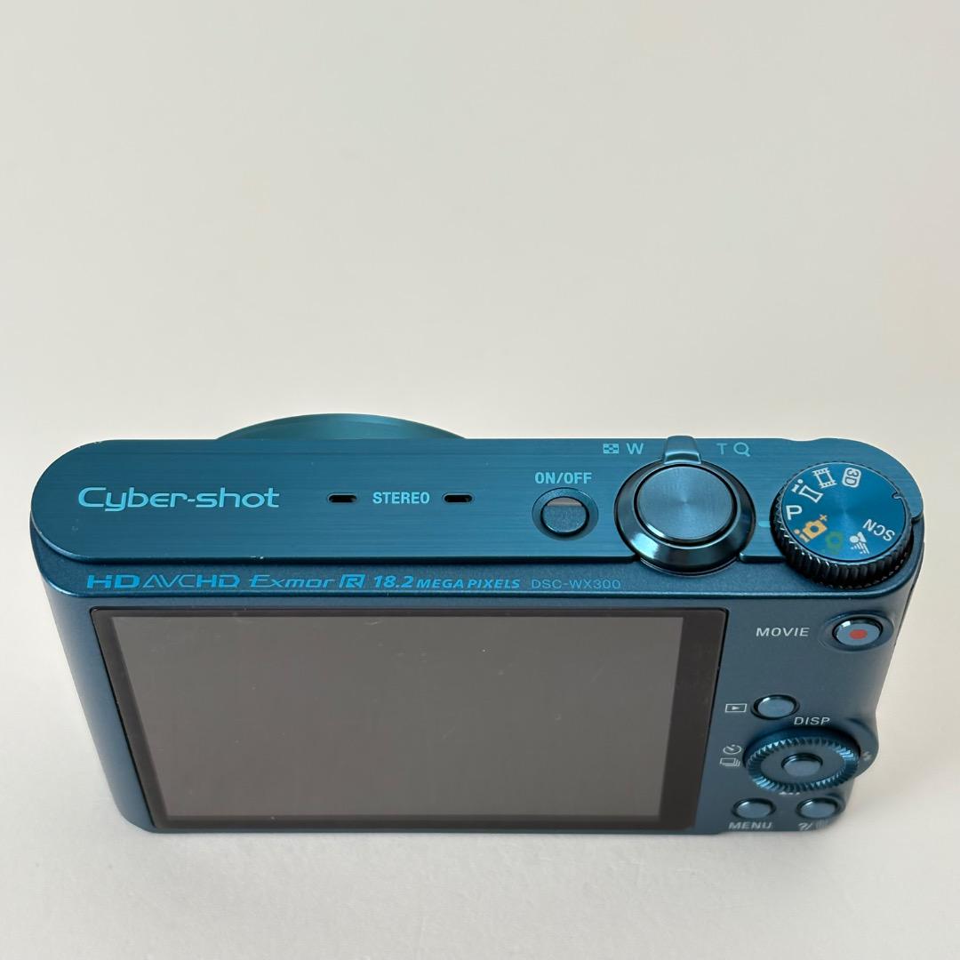 SONY DSC-WX300 ブルー　Wi-Fi搭載　292