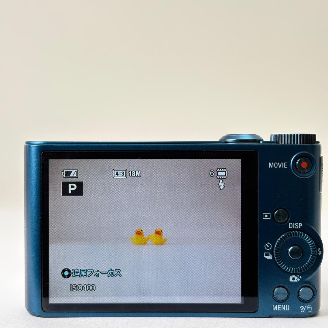 SONY DSC-WX300 ブルー　Wi-Fi搭載　292