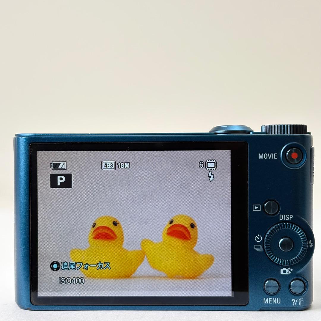 SONY DSC-WX300 ブルー　Wi-Fi搭載　292