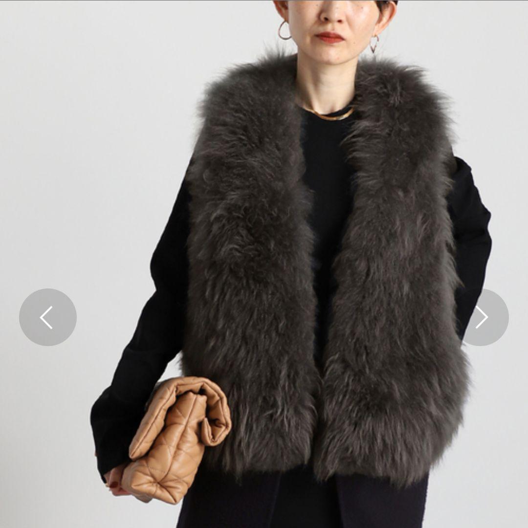 【美品】VERMEIL par iena カシミヤファージレ