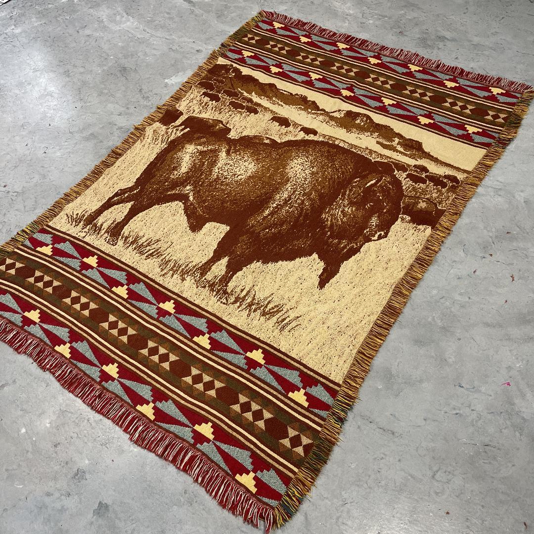 バッファロー buffalo ビンテージラグ 182x124