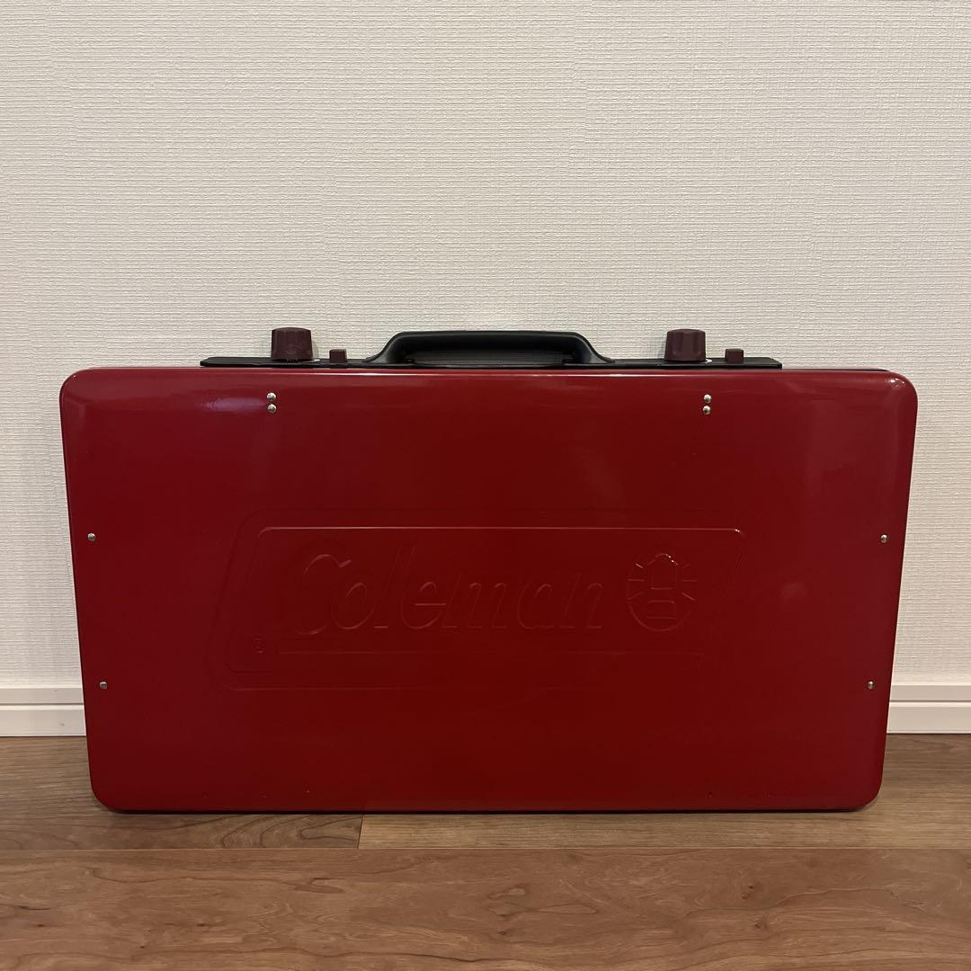 コールマン　パワーハウス LP ツーバーナー ストーブ2レッド