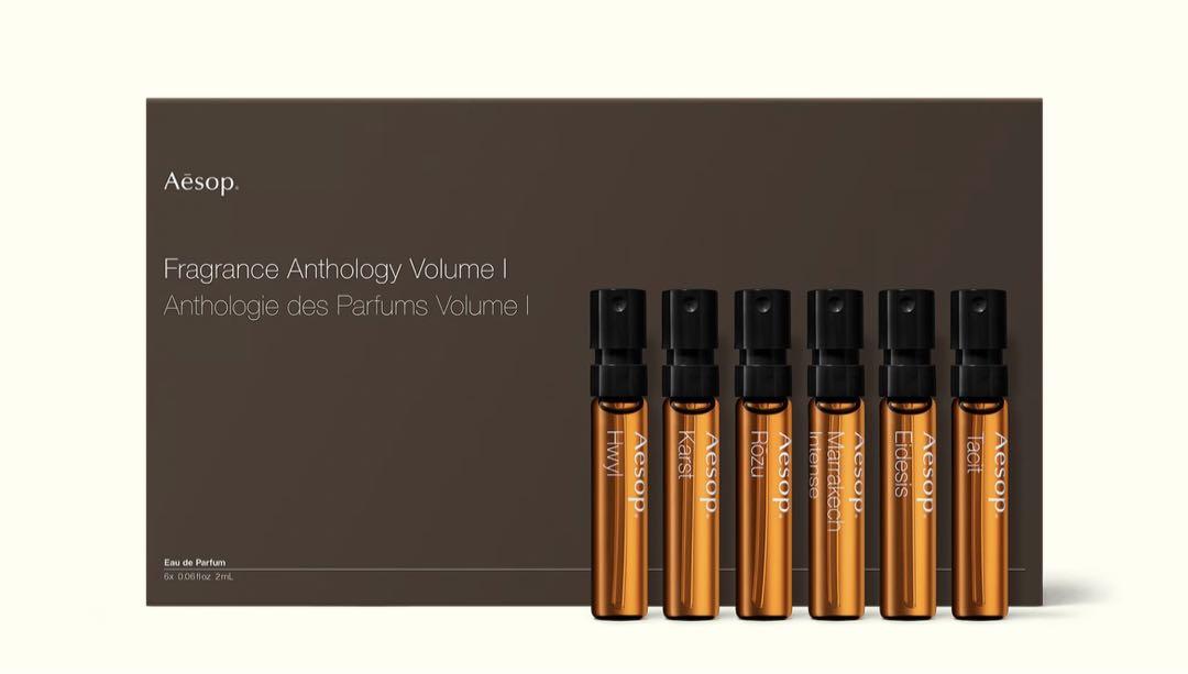【新品未使用】Aesop Fragrance Anthology 6本入 新品未使用】Aesop Fragrance Anthology 6本入り