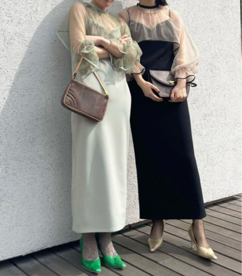 アメリ Ameri VINTAGE 結婚式ドレス Mサイズ ミント