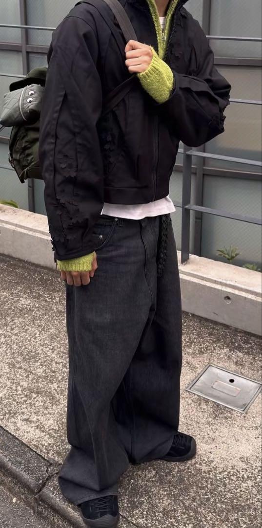geeks baggy denim pants バギーデニム サイズ