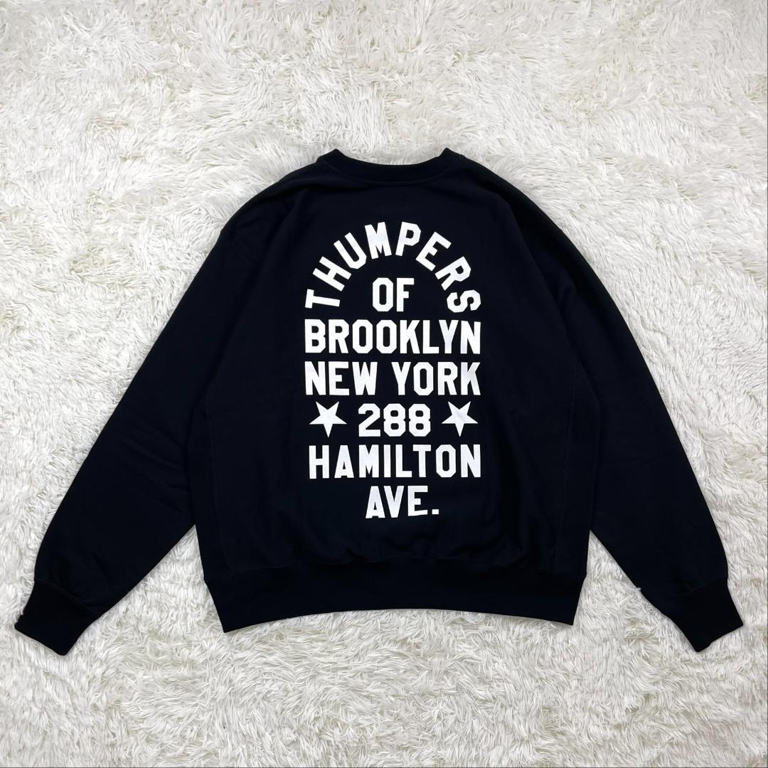 新品☆THUMPERS BROOKLYN NYC USA スウェット トレーナー