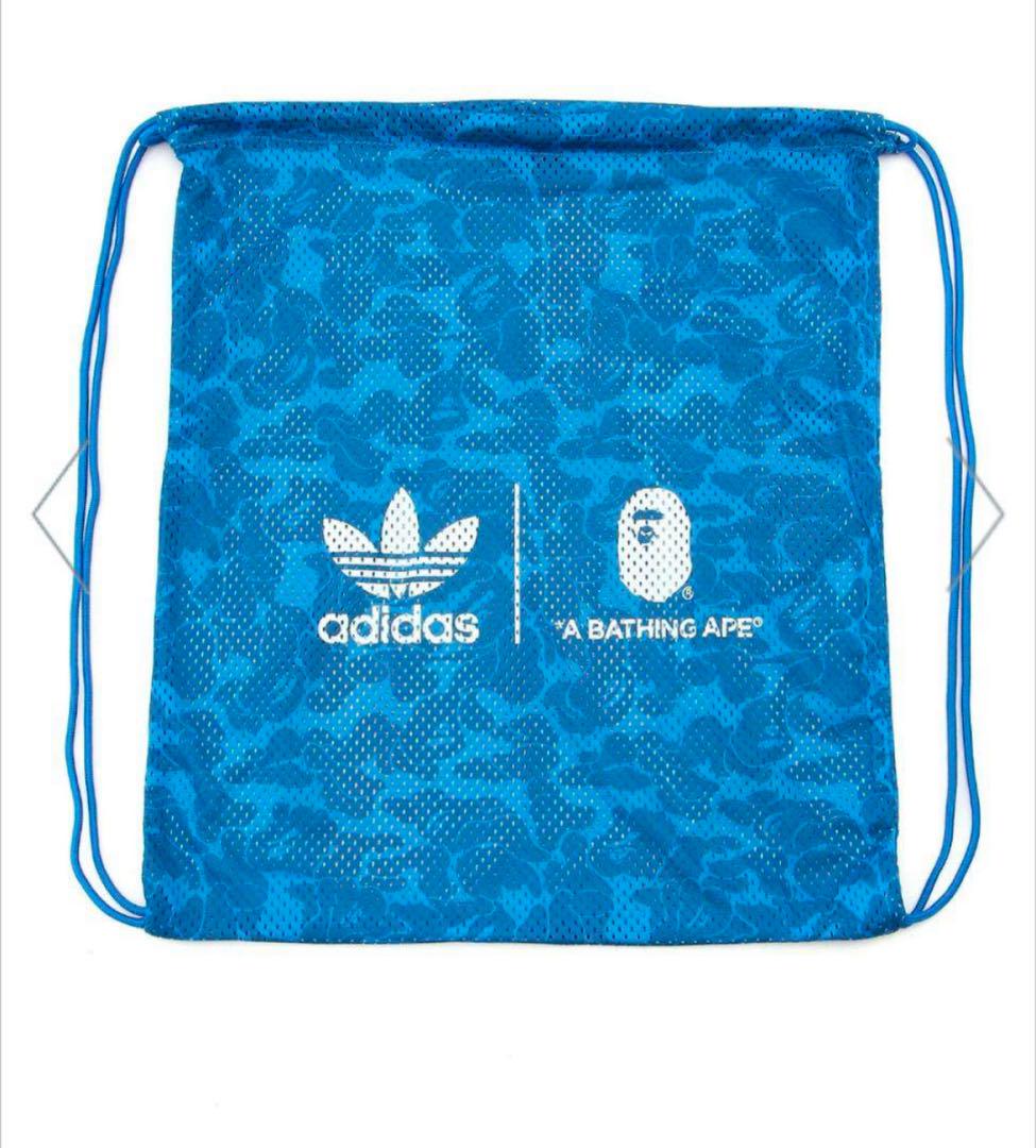 adidas A BATHING APE ナップサック 非売品 adidas APE エイプ ベイプナップサック archive Y2K